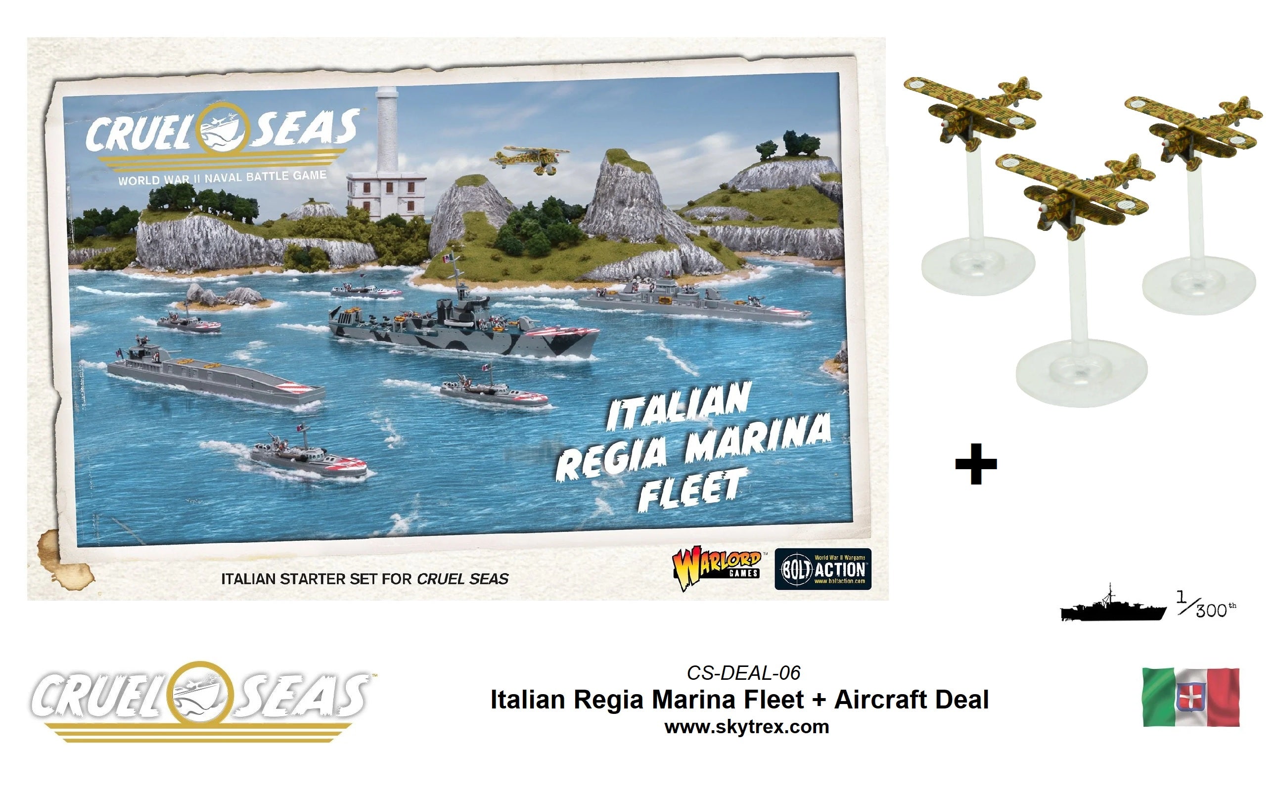 Italian Regia Marina Fleet + Aircraft Deal