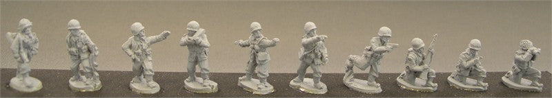 American Officers & Radio Ops & Runner & Observer