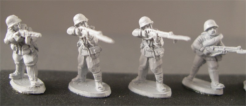 Russian Infantry Section Giving Covering Fire
