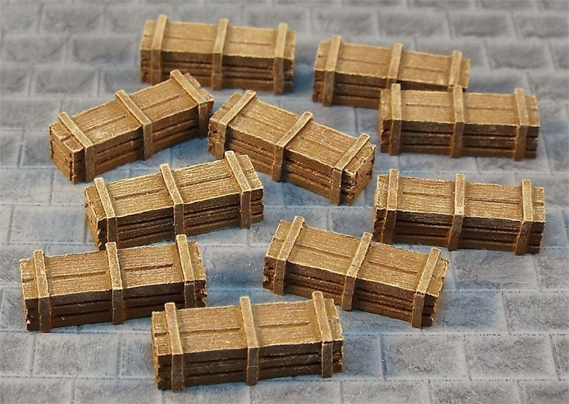 Wooden Crates (18x7x6mm)