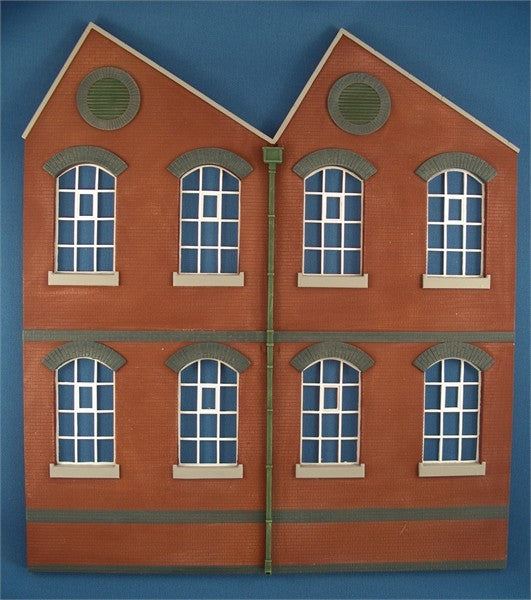 Brick 2-Storey 2-Bay North Light Warehouse/Factory Building