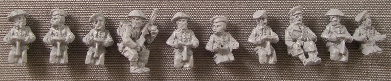 Seated Lorry Crew & Troops