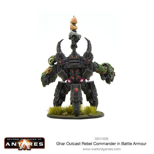 Outcast Rebel Commander in Battle Armour