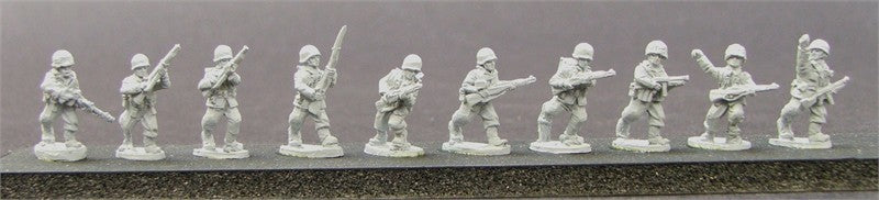 U.S. Rifle Squad Assaulting