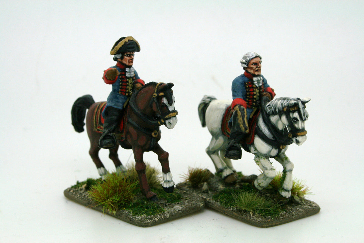 AUSTRIAN STAFF OFFICERS (Mounted)