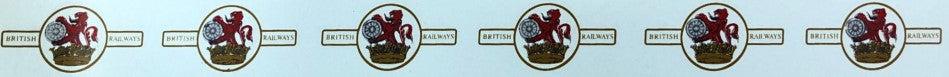 British Railway Locomotive Crest Cir. 1956-68 Decal (LRG)