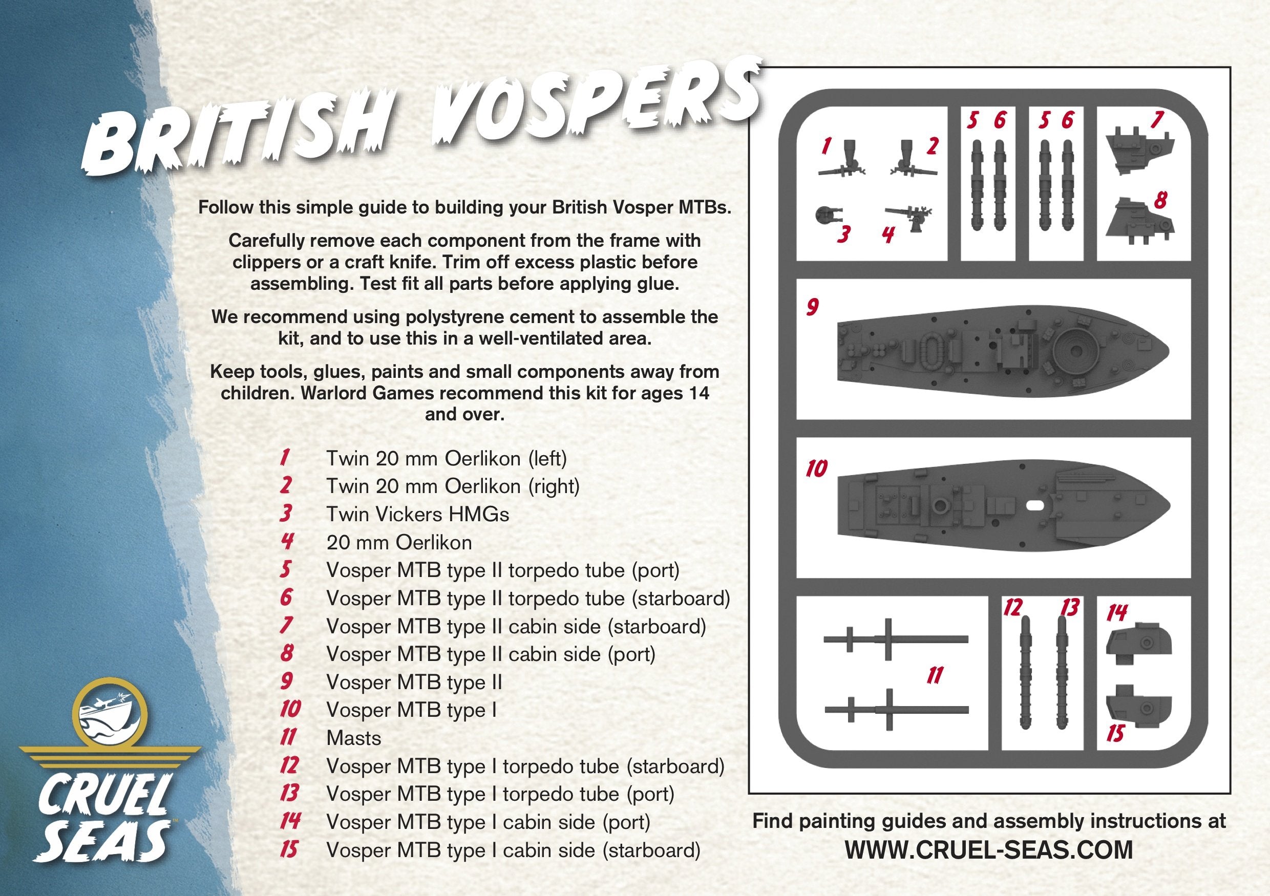 Cruel Seas Starter Set & Special Figure