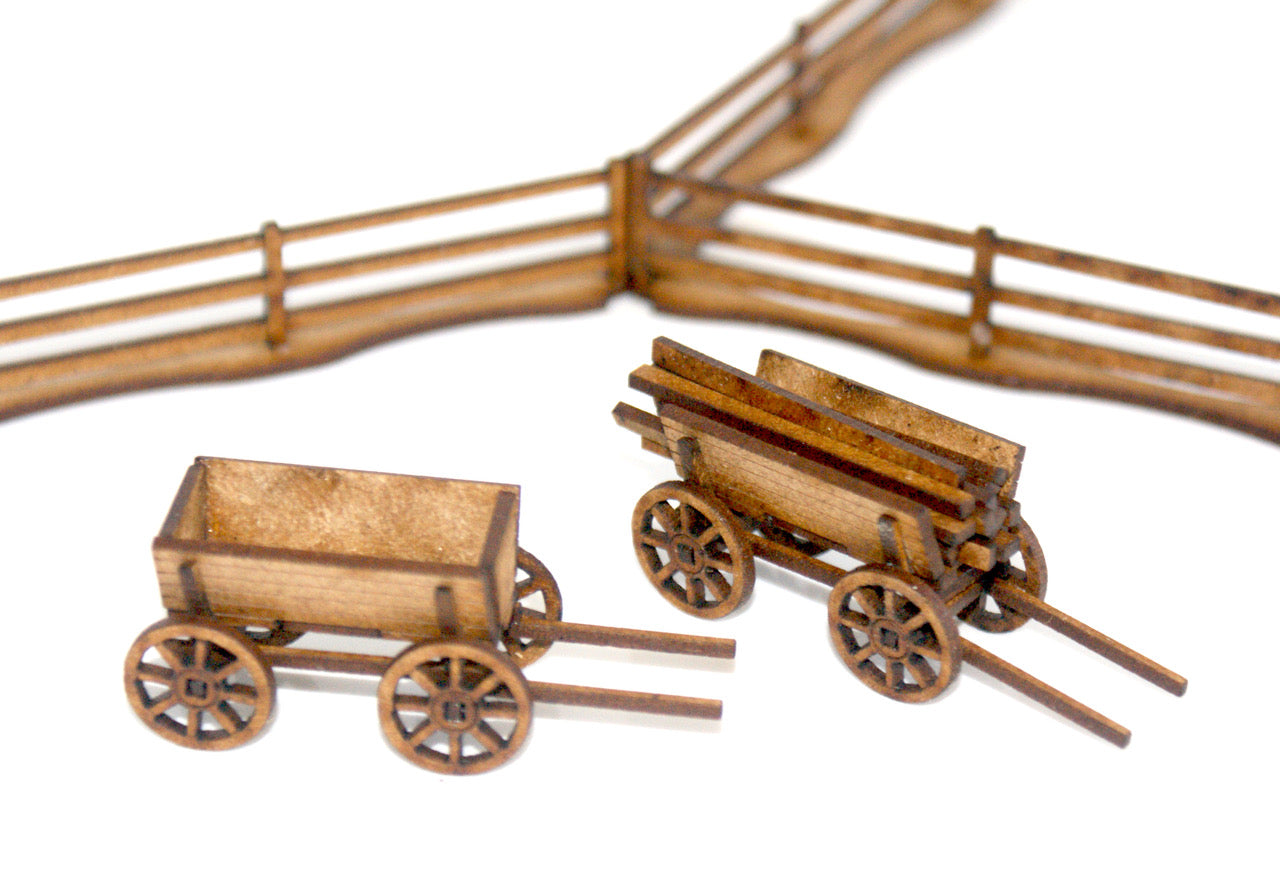 Pack of 2 Carts (15mm)