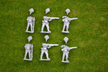 IRISH MILITIA MONAGHAN LIGHT COMPANY pack of 6 models 28mm