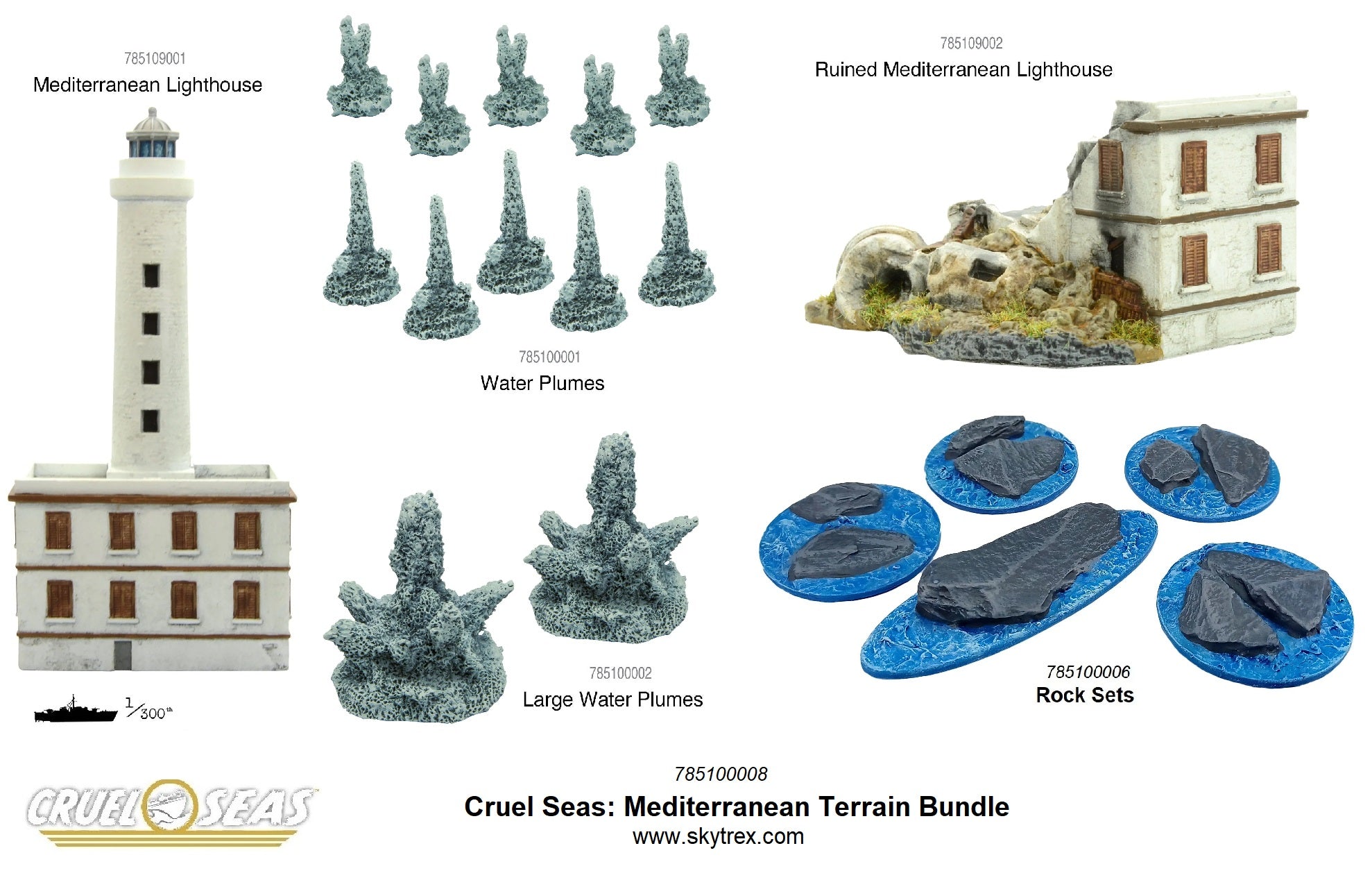 Cruel Seas: Mediterranean Terrain Bundle