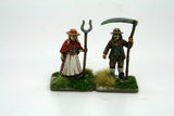 Welsh Peasant Couple - 28mm