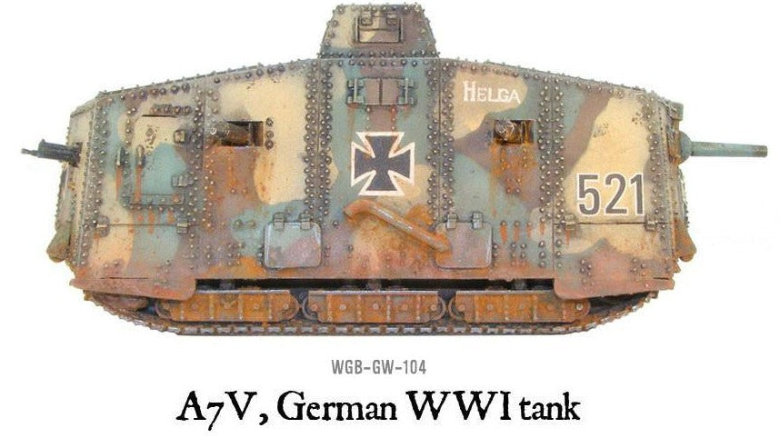 A7V, German WWI Tank