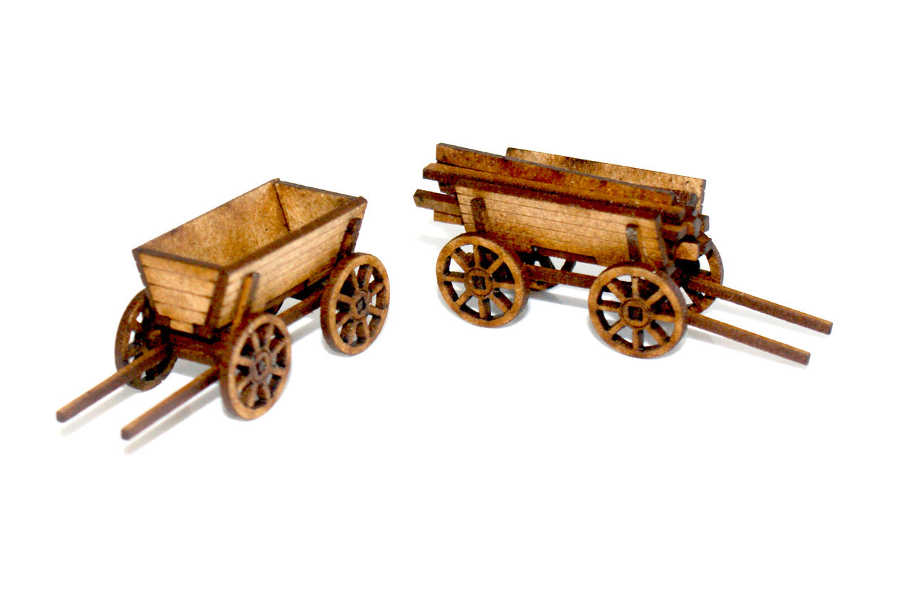 Pack of 2 Carts (15mm)