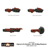 Algoryn AI Liberator combat skimmer - X01 Hi Mag weapons