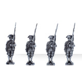 Swiss Guard Musketeers Marching Infantry x4