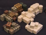 2 Piles Crates & Oil Drums (Resin)