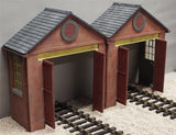 Twin Road, Low-Relief Engine Shed Entrance