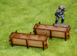 Troughs (x3) (28mm)