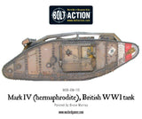 Mark IV (Hermaphrodite) British WWI Tank